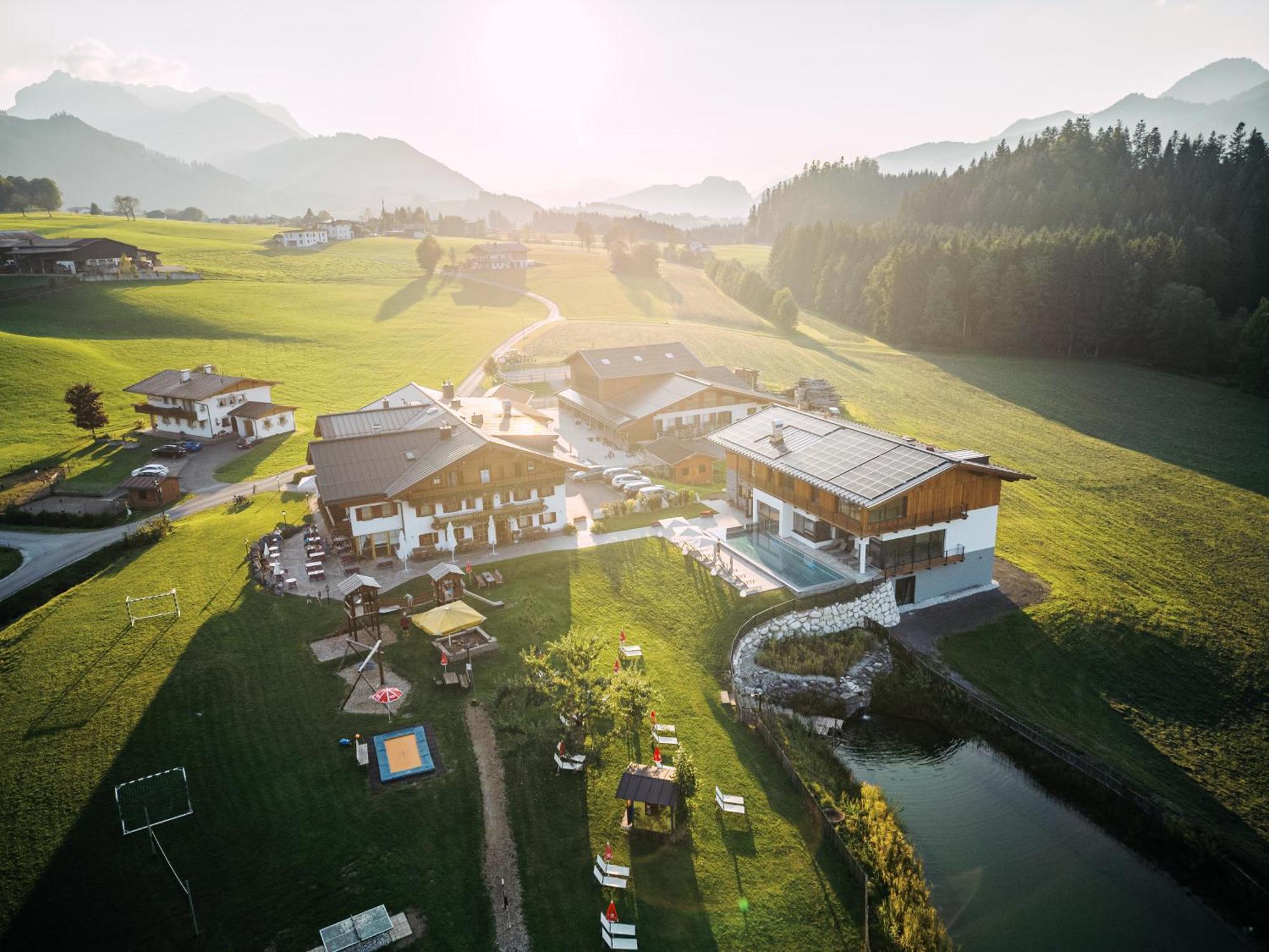 Feriengut Unterhochstaett Villa Schwendt  Buitenkant foto